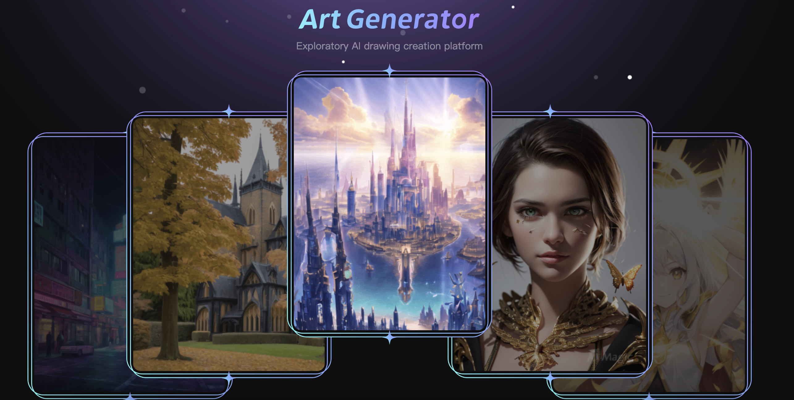 AI魔法画家作品