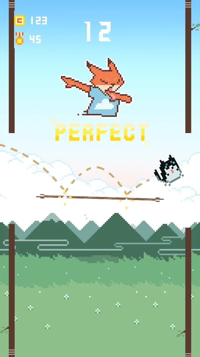 Bounce Bird Journey perfect bounce