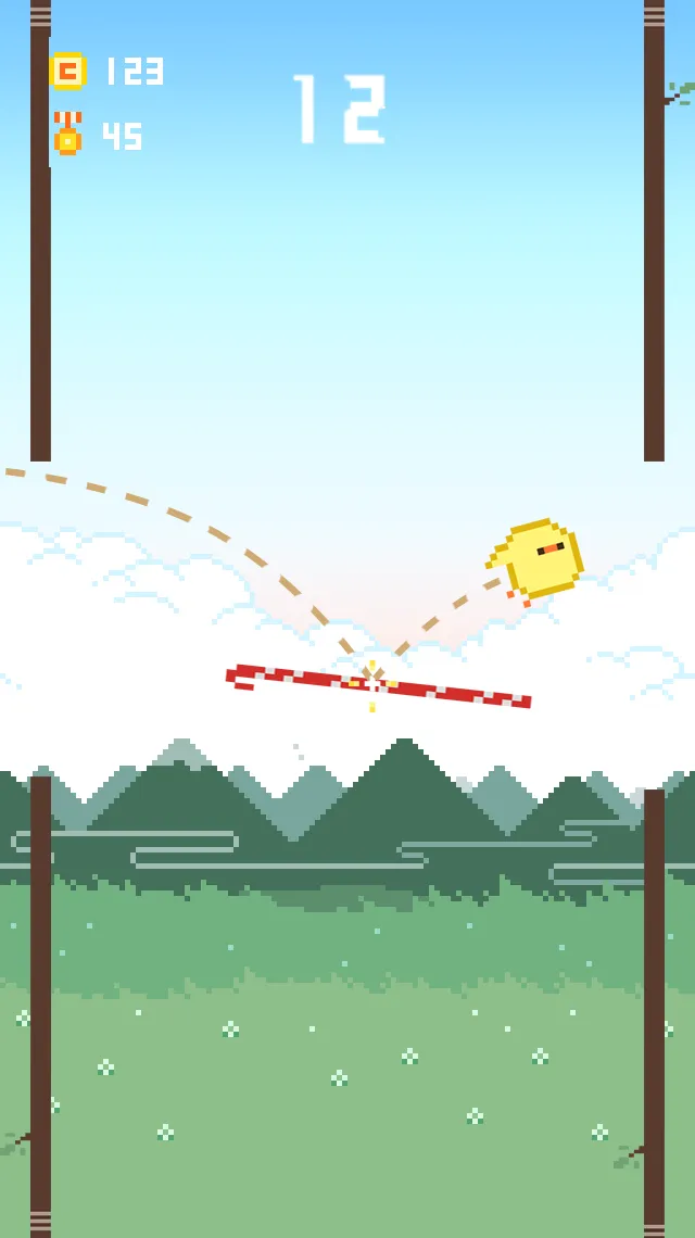 Bounce Bird Journey chick gameplay