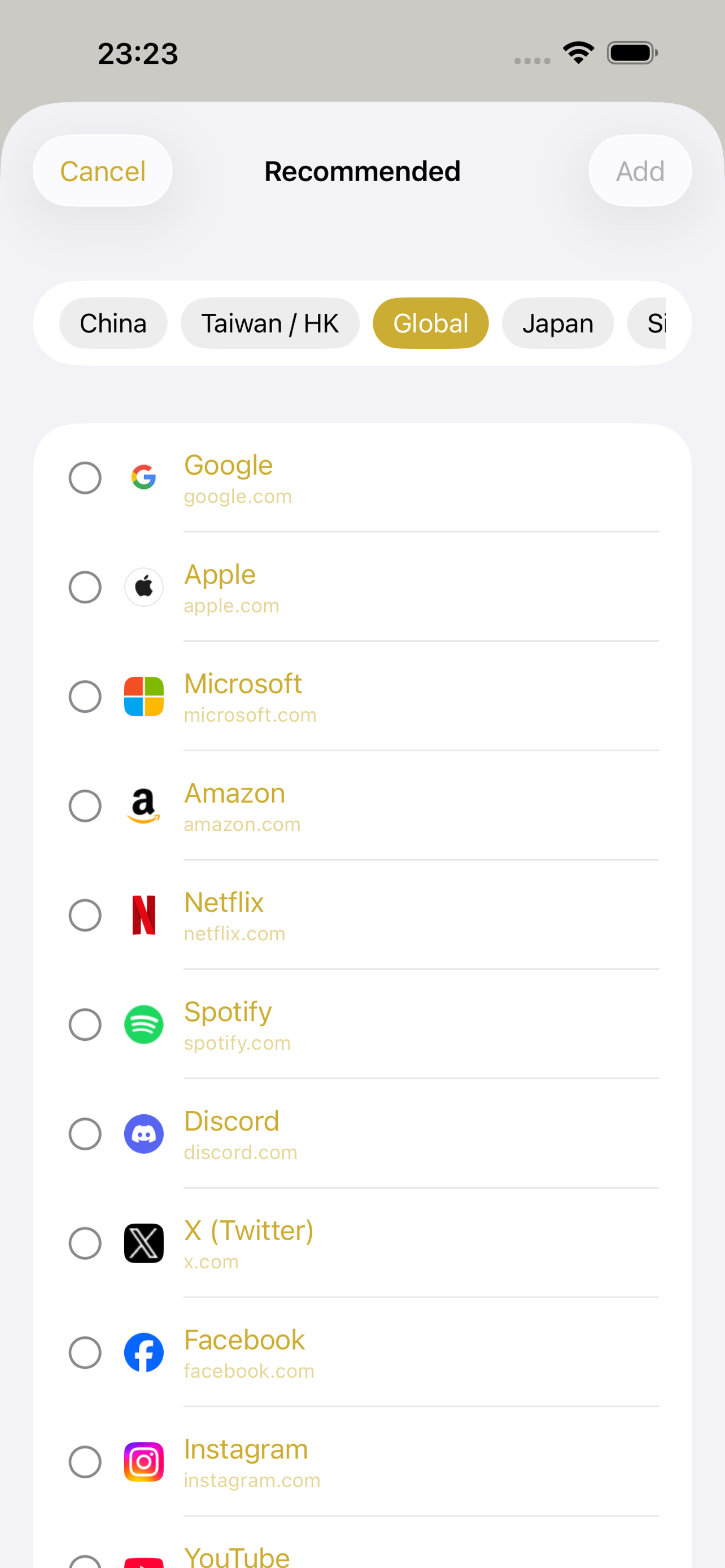 NekoKey recommended services